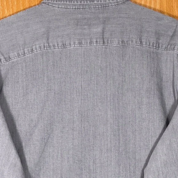 Wrangler Men's 2XL Casual Button Shirt Workwear Cotton Blend Easy Care - Picture 8 of 14